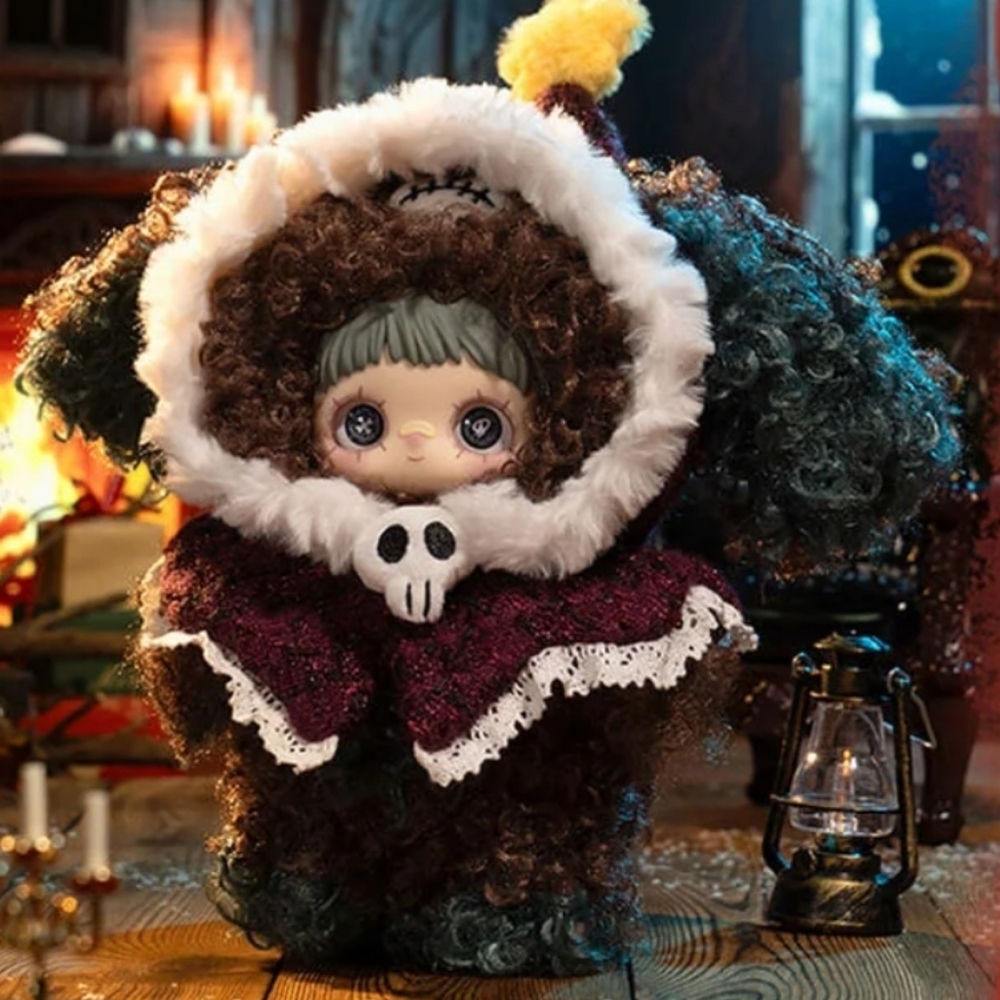 MayMei‎ Winter Weirdness Series Plush NIB - Ghost Puppy